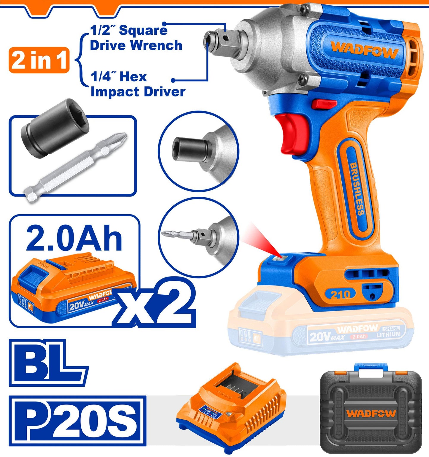 Pistola de Impacto Inalámbrica